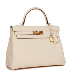 Hermes Kelly Retourne 32 Nata Clemence Gold Hardware