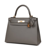 Hermès Kelly 28 Sellier Gold Epsom with Gold Hardware
