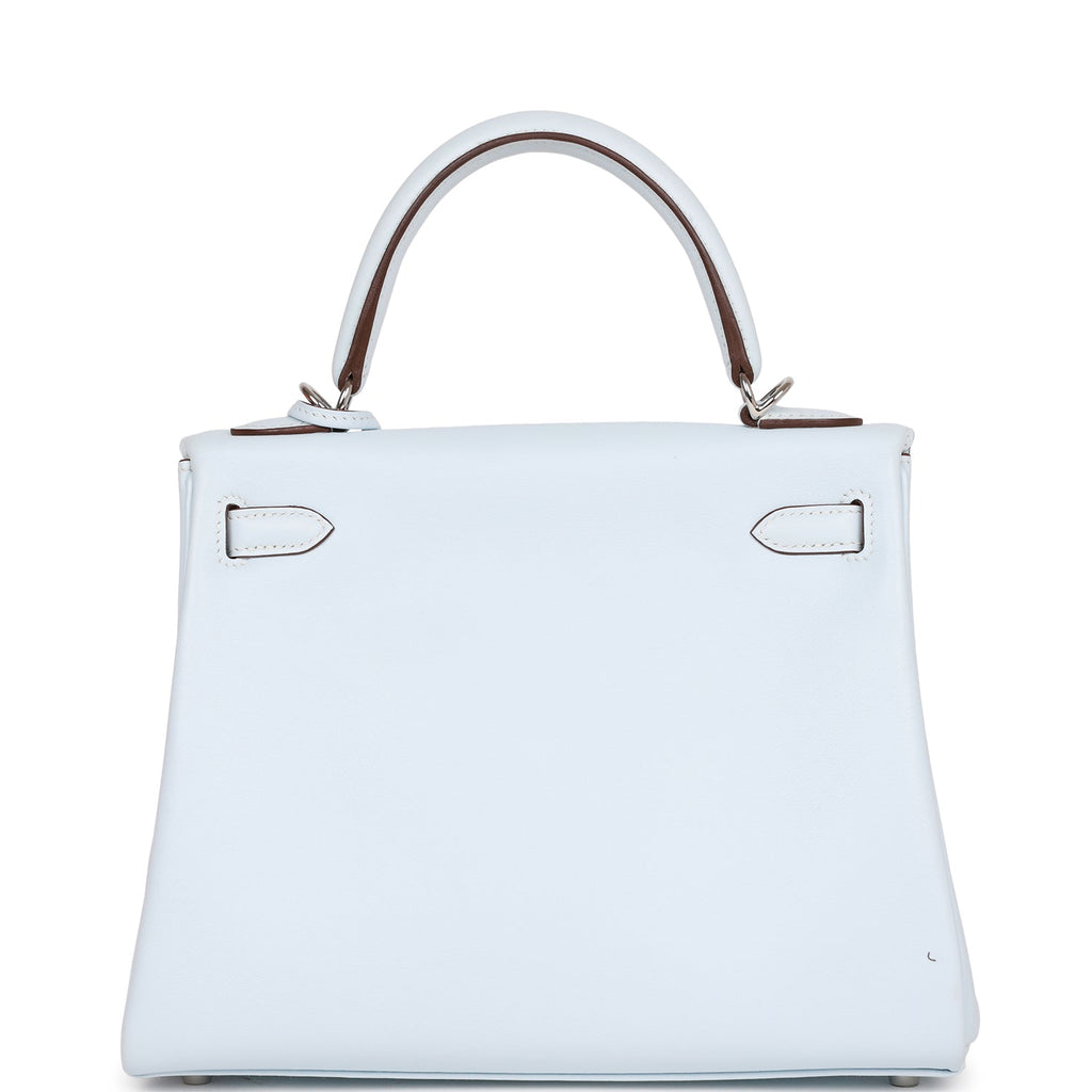 Hermès Violet And Bleu Marine Chèvre Kelly Verso 20 Palladium Hardware,  2021 Available For Immediate Sale At Sotheby's