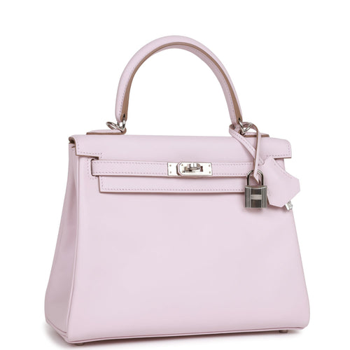 Hermes Mini Verrou Chaine Bag Bubblegum Ostrich Palladium Hardware –  Madison Avenue Couture