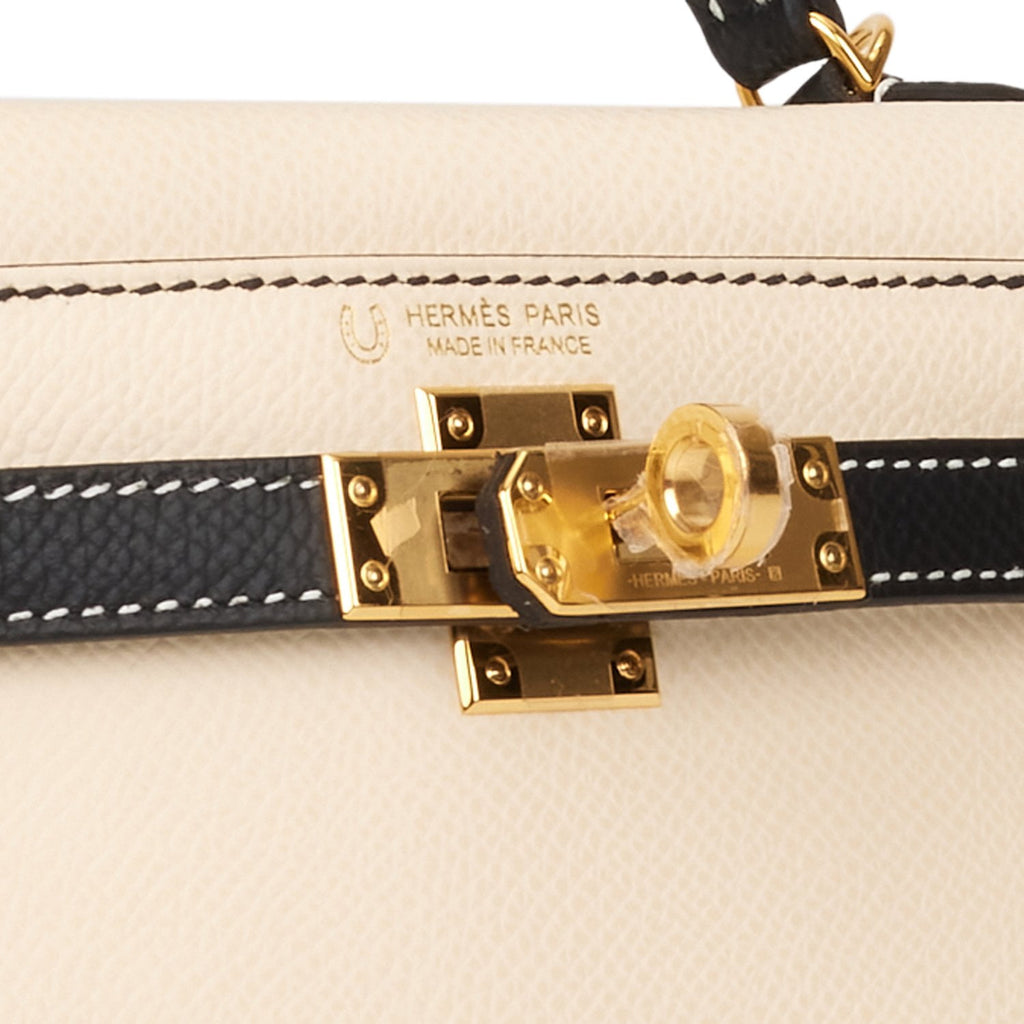 Pre-owned Hermes Kelly Sellier 32 Anemone Epsom Gold Hardware – Madison  Avenue Couture