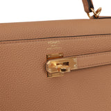 Hermès Kelly 25 Rouge Casaque Togo Gold Hardware GHW — The French Hunter