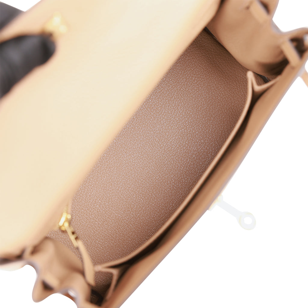 Hermes Kelly Retourne 25 Gold Togo Gold Hardware – Madison Avenue Couture