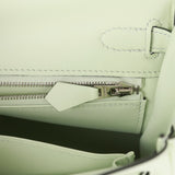 Hermes Kelly Retourne 25 Vert Veronese Togo Palladium Hardware – Madison  Avenue Couture
