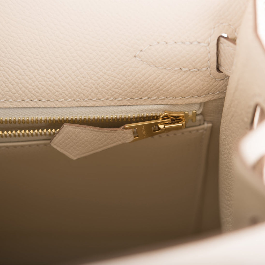 Hermes Kelly Sellier 25 Vert Criquet Epsom Gold Hardware – Madison Avenue  Couture