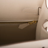 Hermes Kelly Sellier 20 Craie Epsom Gold Hardware – Madison Avenue