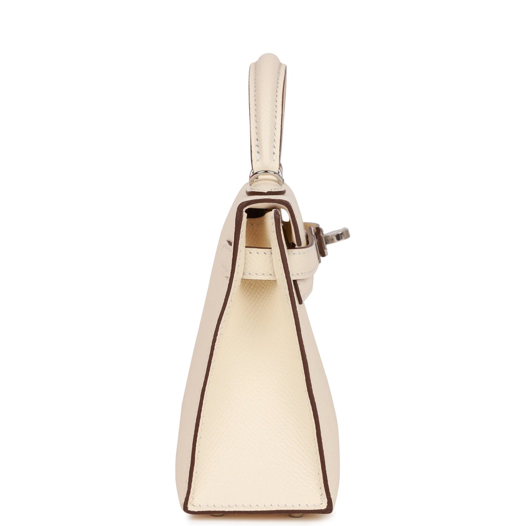 Hermes Kelly Sellier 20 Bubblegum Epsom Palladium Hardware – Madison Avenue  Couture
