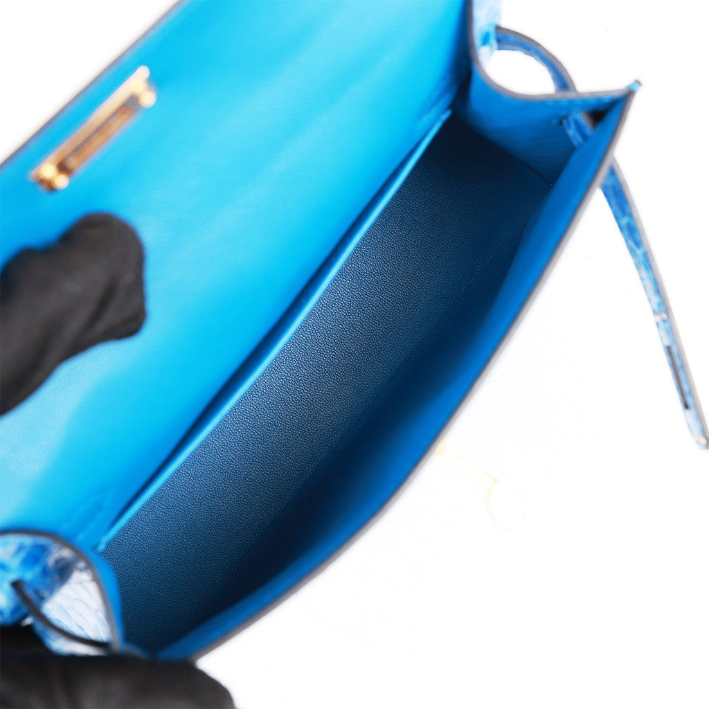 Brand New Hermes Kelly 20 Blue Zellige Epsom GHW Sold – Ruelamode