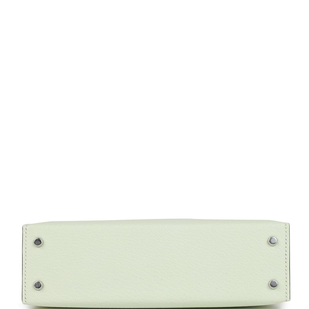 Hermes Kelly Sellier 20 Limoncello Chevre Palladium Hardware – Madison  Avenue Couture