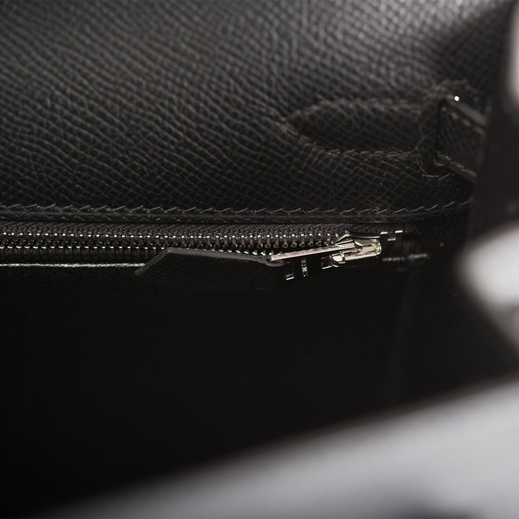 🖤 Hermès 25cm Kelly Sellier Black Epsom Leather Palladium Hardware 2021  #priveporter #hermes #kelly25
