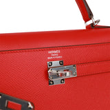 Hermes Kelly 25 Rouge de Coeur Red Sellier Epsom Leather Gold Hardware –  Lux Addicts