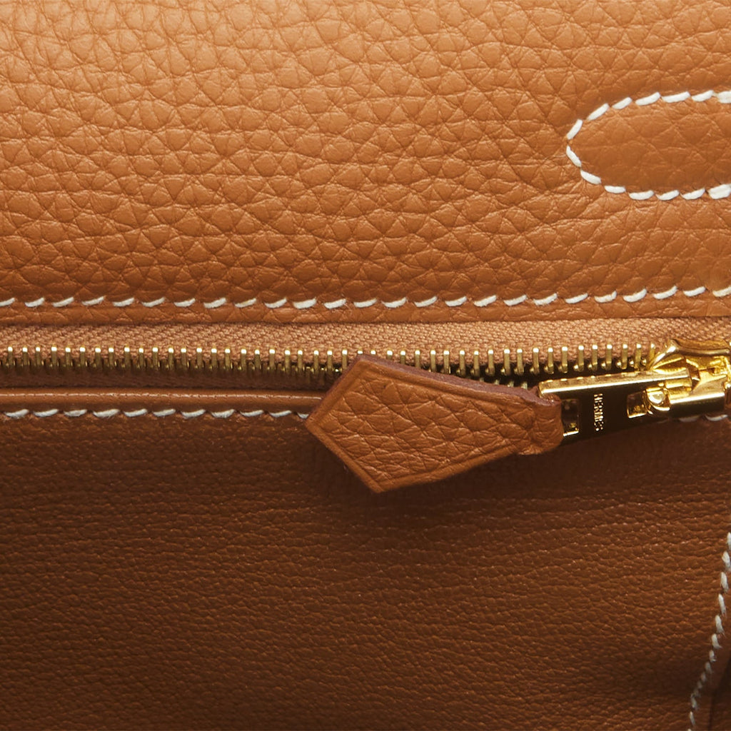 Hermes Kelly Retourne 25 Chai Togo Gold Hardware – Madison Avenue Couture