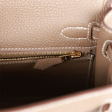Hermès Etoupe Swift Leather Retourne Kelly 35 – Savonches