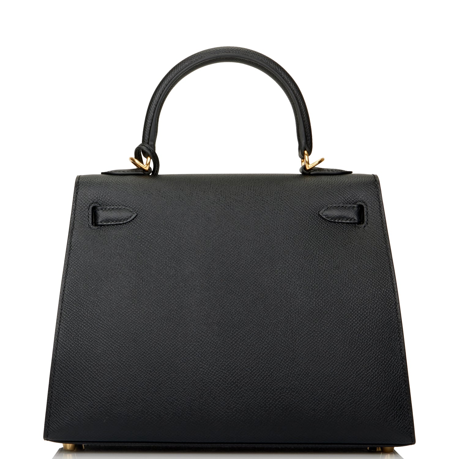 Hermes Kelly Sellier 25 Black Epsom Gold Hardware-1 – Madison Avenue ...