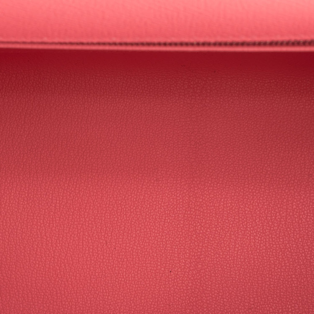 Hermès Kelly Cut Rose Confetti Epsom leather Palladium Hardware