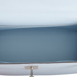 Hermes Kelly Sellier 28 Bleu Brume Epsom Palladium Hardware