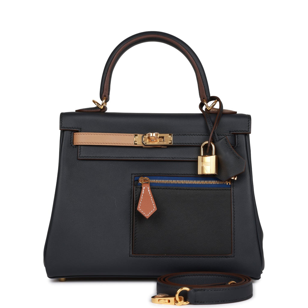 Hermès Kelly 25 Colormatic Swift With Gold Hardware - AG Concierge