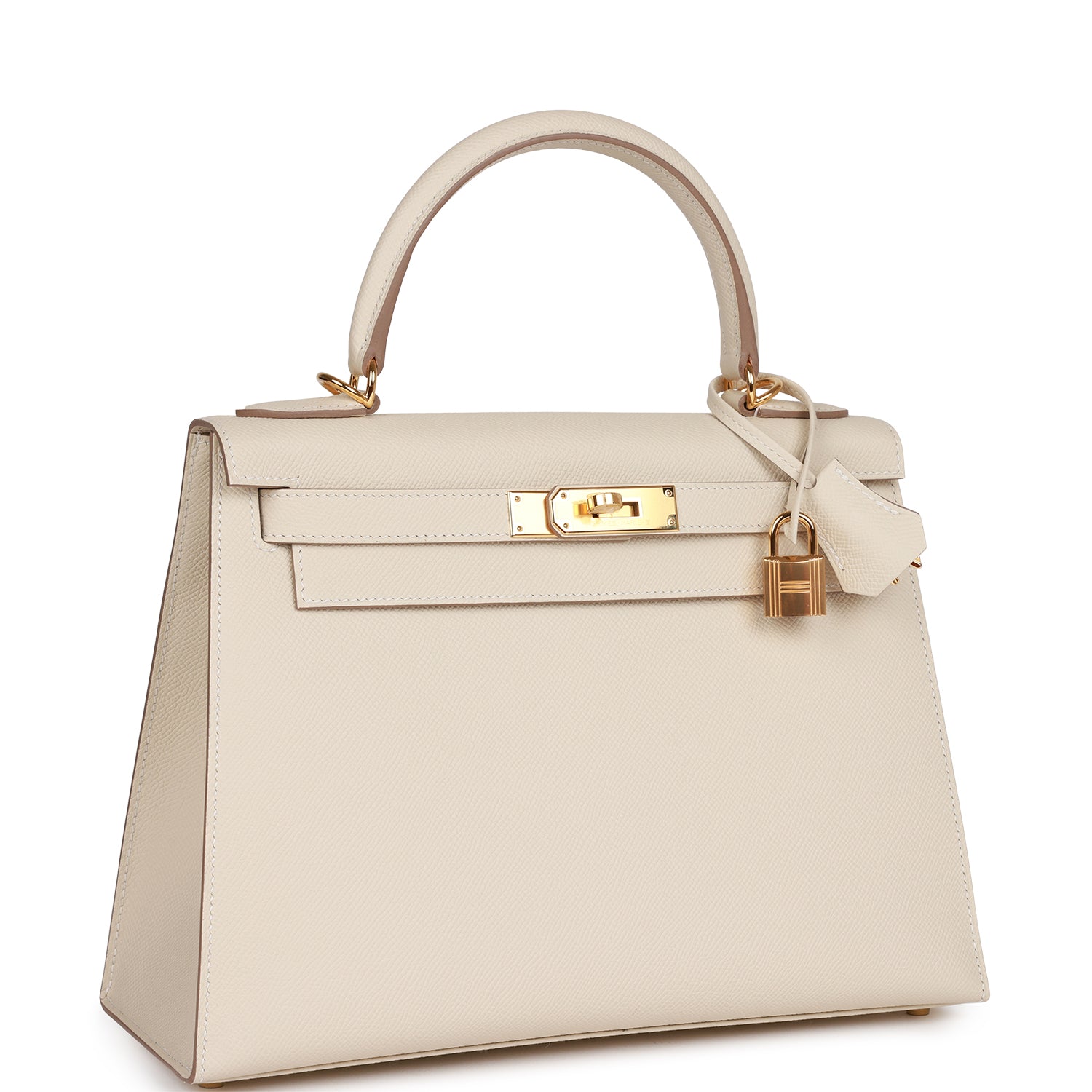 Hermes Sellier Kelly 28 Craie Epsom Gold Hardware – Madison Avenue Couture