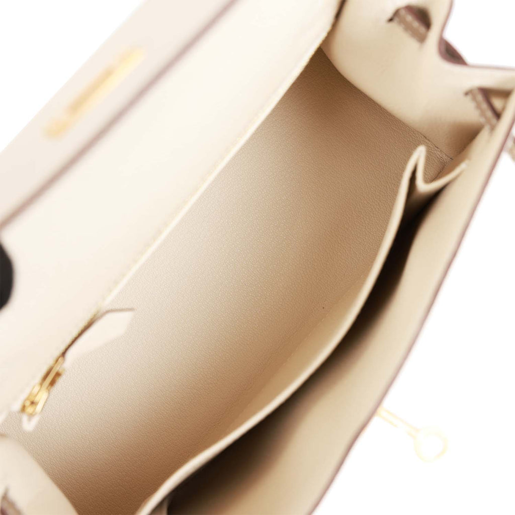 Hermes HSS Kelly 25 Craie/Gris Mouette Epsom Brushed Palladium Hardware –  Madison Avenue Couture