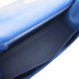 Hermes Kelly Sellier 32 Bleu Saphir Epsom Palladium Hardware
