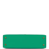 Hermes Kelly 20 Vert Jade Epsom Sellier Gold Hardware