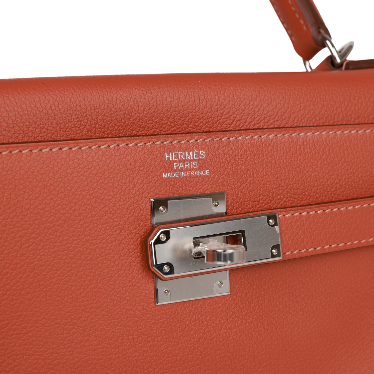 Hermes Kelly Retourne 32 Blush Verso Evercolor Palladium Hardware ...