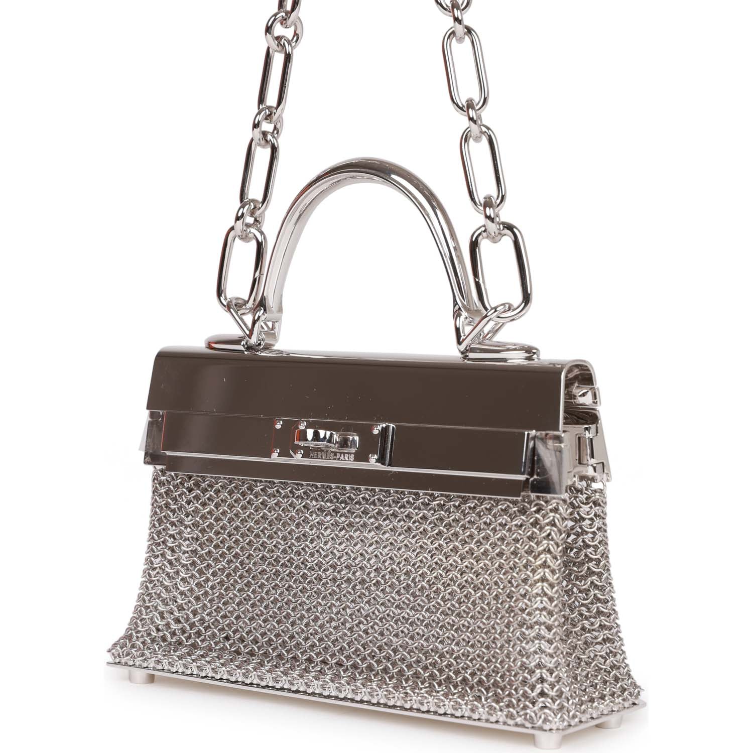 Hermès Kellymorphose Kelly Sac Bijou Chaine Sterling Silver – Madison ...