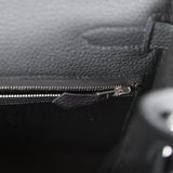 Hermes Kelly Retourne 35 Black Togo Palladium Hardware