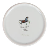 Hermes "Cheval D'Orient" Porcelain Desert Plate Set