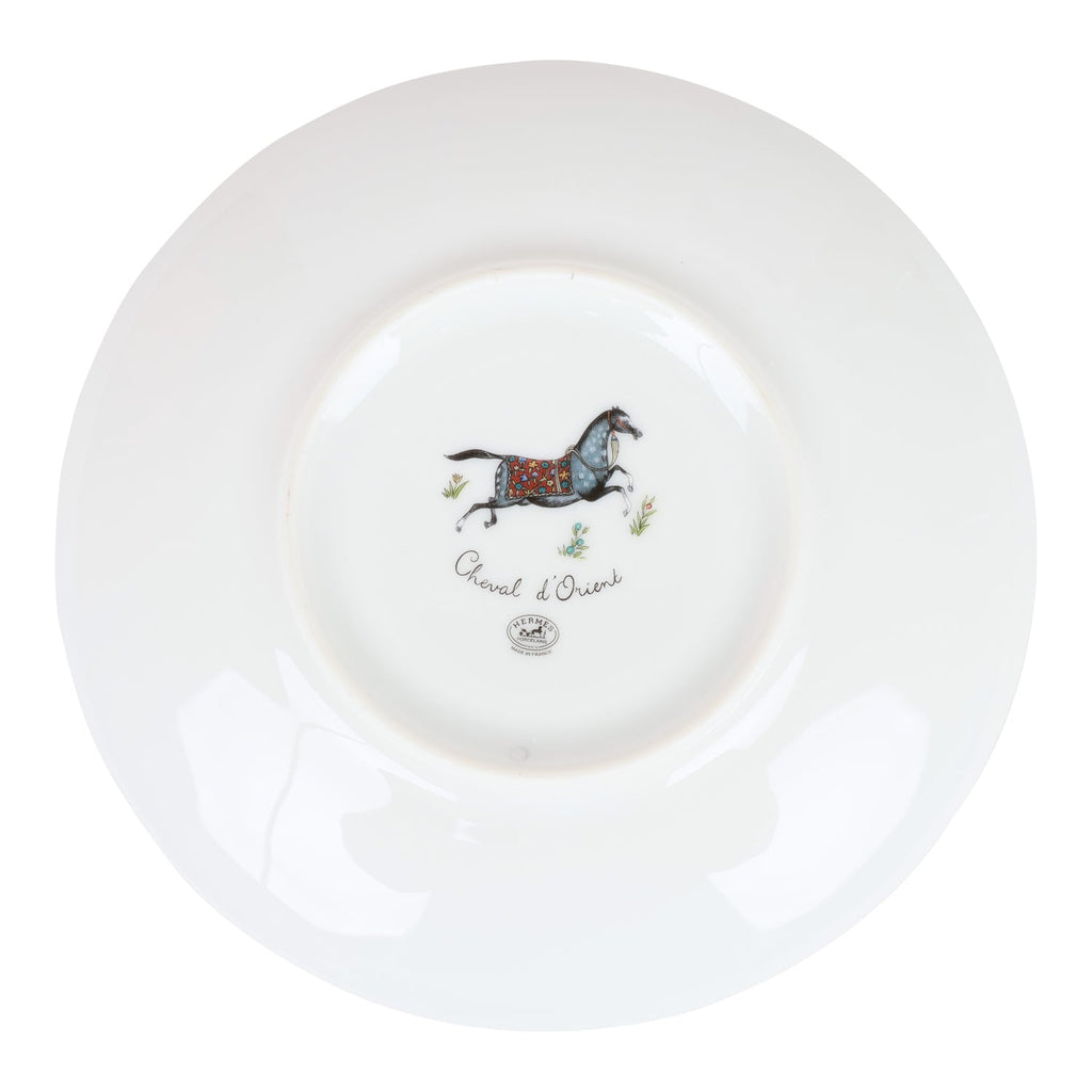 Hermes "Cheval D'Orient" n°2 Porcelain Bread and Butter Plate