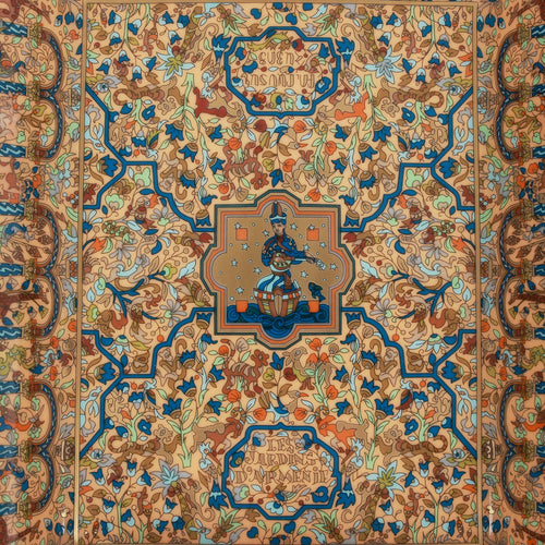 Hermes "Les Jardins d'Armenie" Porcelain Ashtray