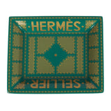 Hermes "Sellier" Porcelain Change Tray