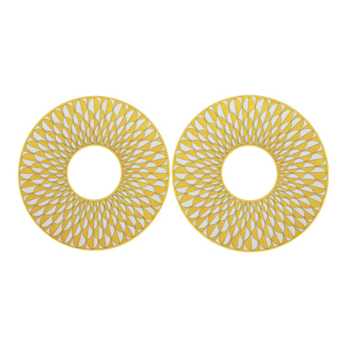 Hermes "Soleil D'Hermes" Porcelain Dinner Plate Set