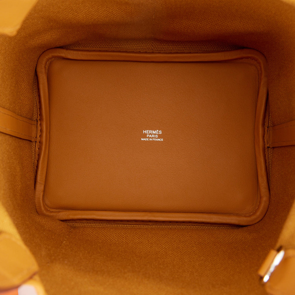 Hermes Birkin Cargo bag 35 Desert/Sesame Canvas/Swift leather