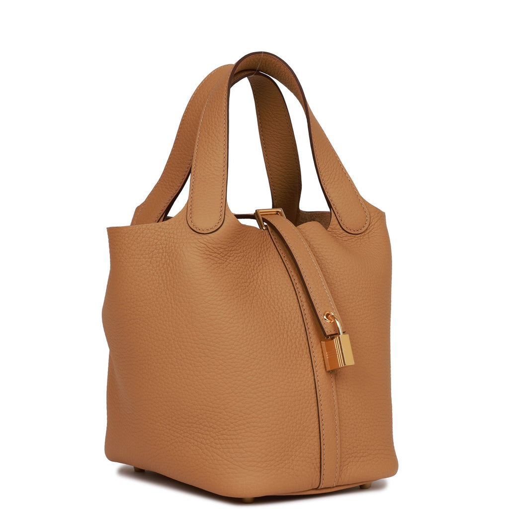 Hermès Picotin Lock 18 bag ฿ 117,550 Biscuit Clemence H056289CK4B