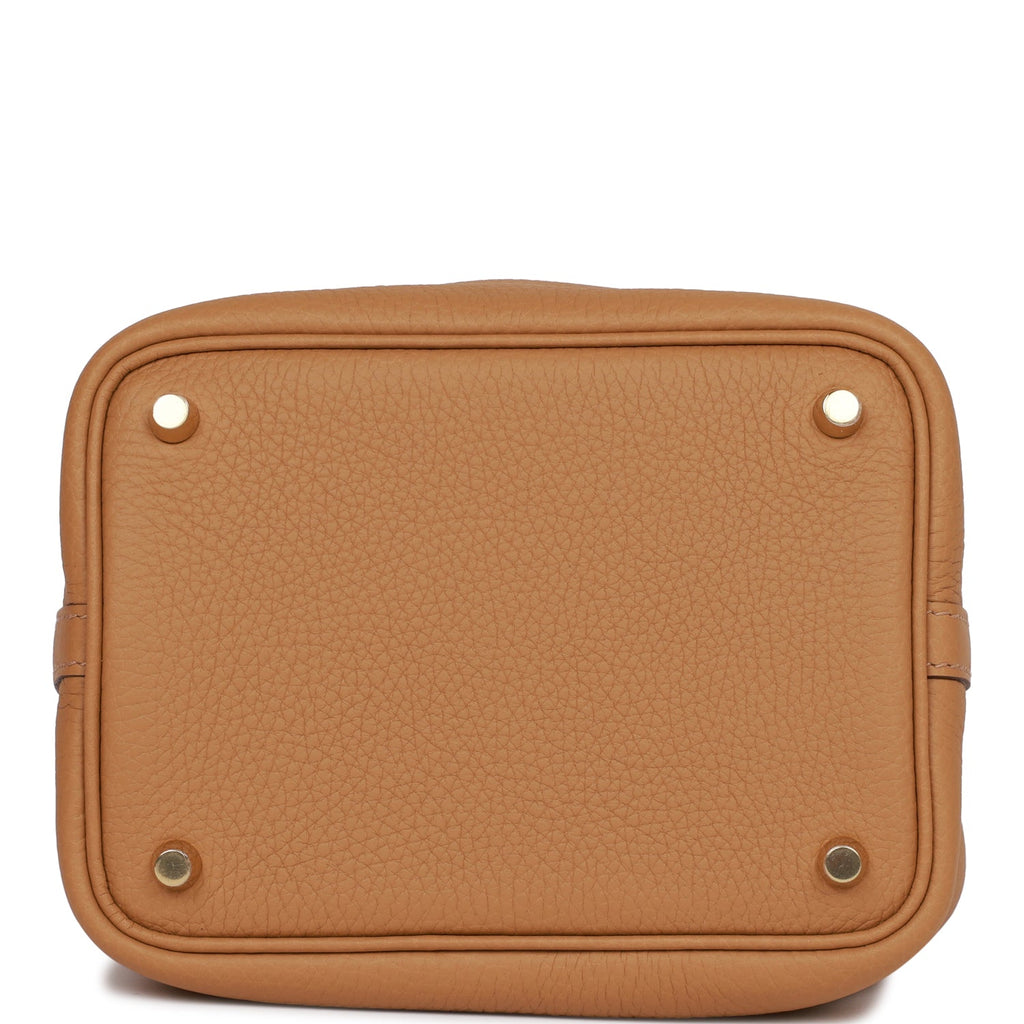 Hermes Biscuit Taurillon Clemence Picotin 18 PHW, myGemma, QA