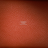 Hermes Picotin Lock 18 Bag Cuivre Palladium Hardware Clemence Leather –  Mightychic