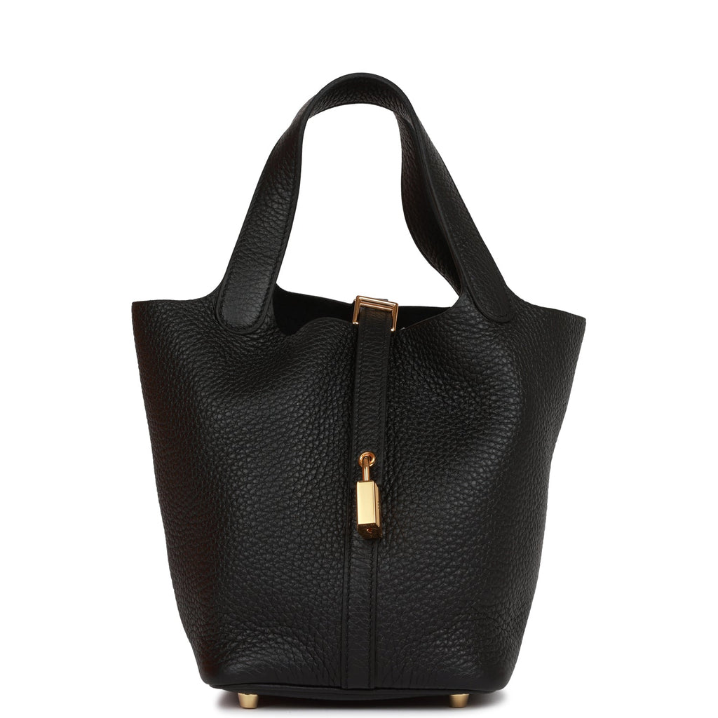 Hermes Picotin 18 Lock Bag Touch Gold Hardware Black For Sale at 1stDibs  picotin  18 black gold hardware, hermes picotin 18 touch price, hermes picotin 18  black gold