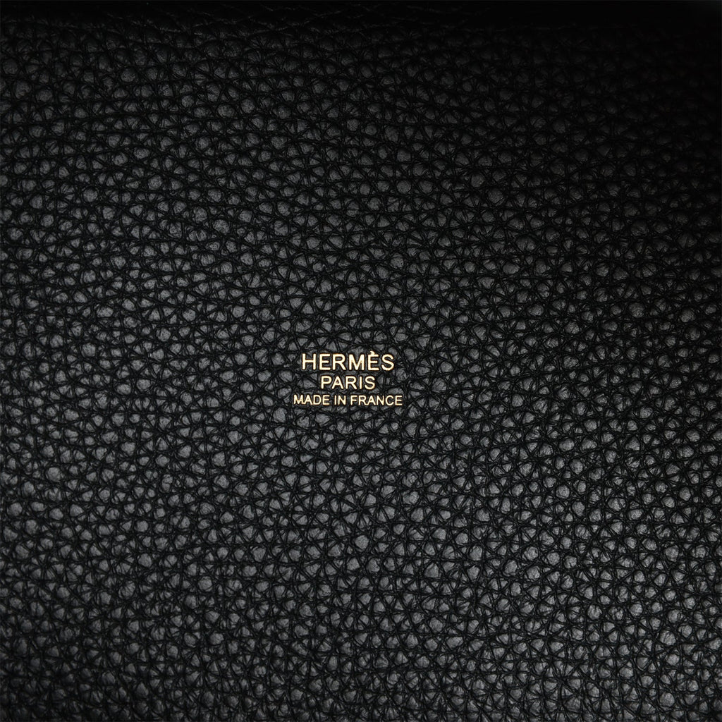Hermès Picotin 18 Clemence Black-NWT
