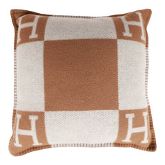 HERMES Bain クッション ブラウン HERMES Bain クッション ブラウン 【公式通販】