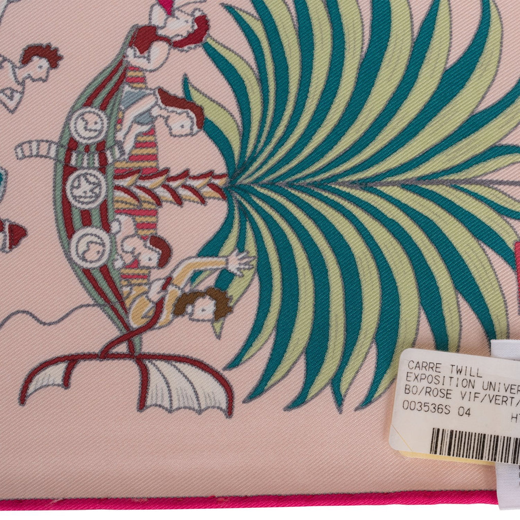 Vintage Hermes Silk Scarf Carre Le Timbalier Marie Francoise 