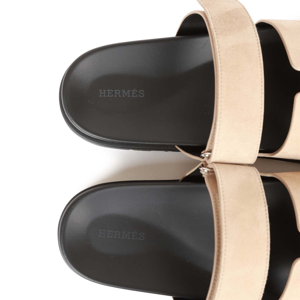 Hermes Bleu Celeste Chypre Sandal 43 – The Closet