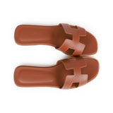 Hermes Oran Sandals Gold Box Calfskin 36.5