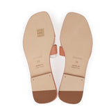 HERMES Calfskin Oran Sandals 38 Rouge Bali 1269334