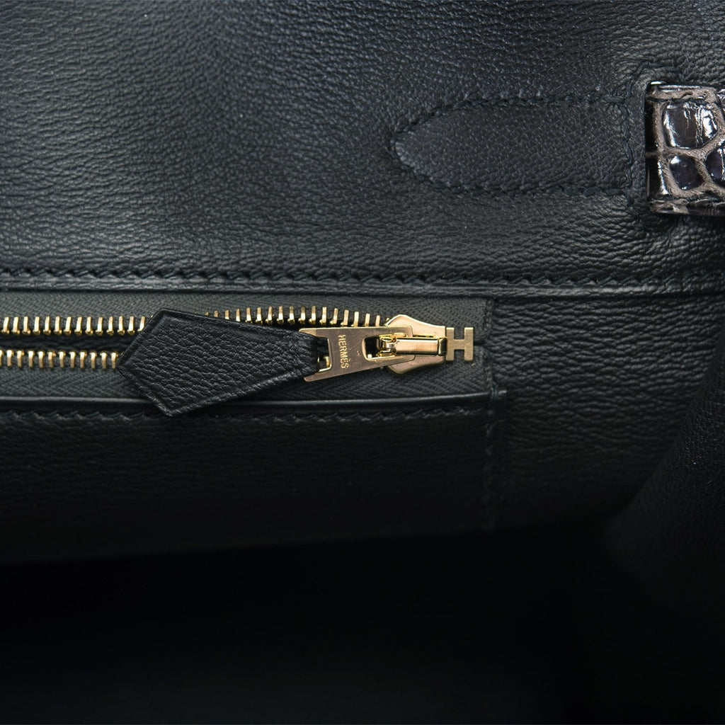 Hermès Cactus Birkin 30cm of Shiny Porosus Crocodile with Gold Hardware, Handbags and Accessories Online, Ecommerce Retail
