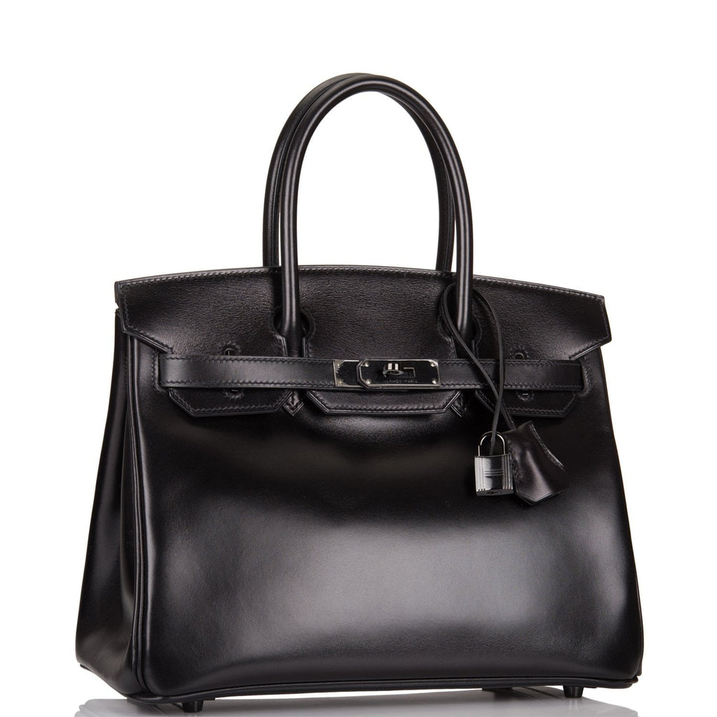 Hermes So Black Box Birkin 30Cm Black Hardware – Madison Avenue Couture