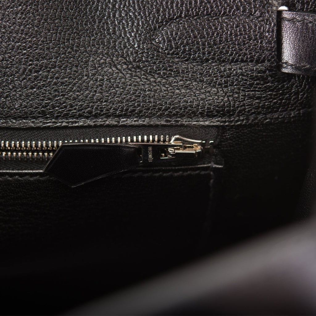 Hermès Rare Black Box Calf So Black Birkin 30 PVD – myGemma