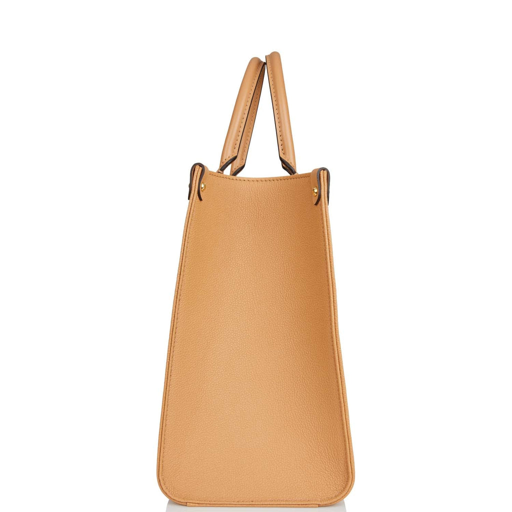 Louis Vuitton Onthego MM Tote Bag M46015 Arizona Beige Shoulder