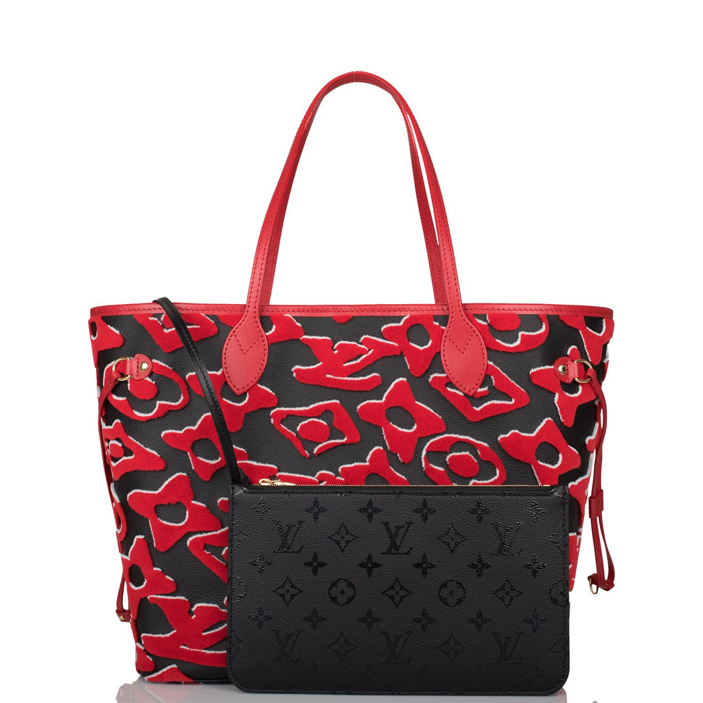 Pre-Owned Louis Vuitton x Urs Fischer Limited Edition Neverfull MM