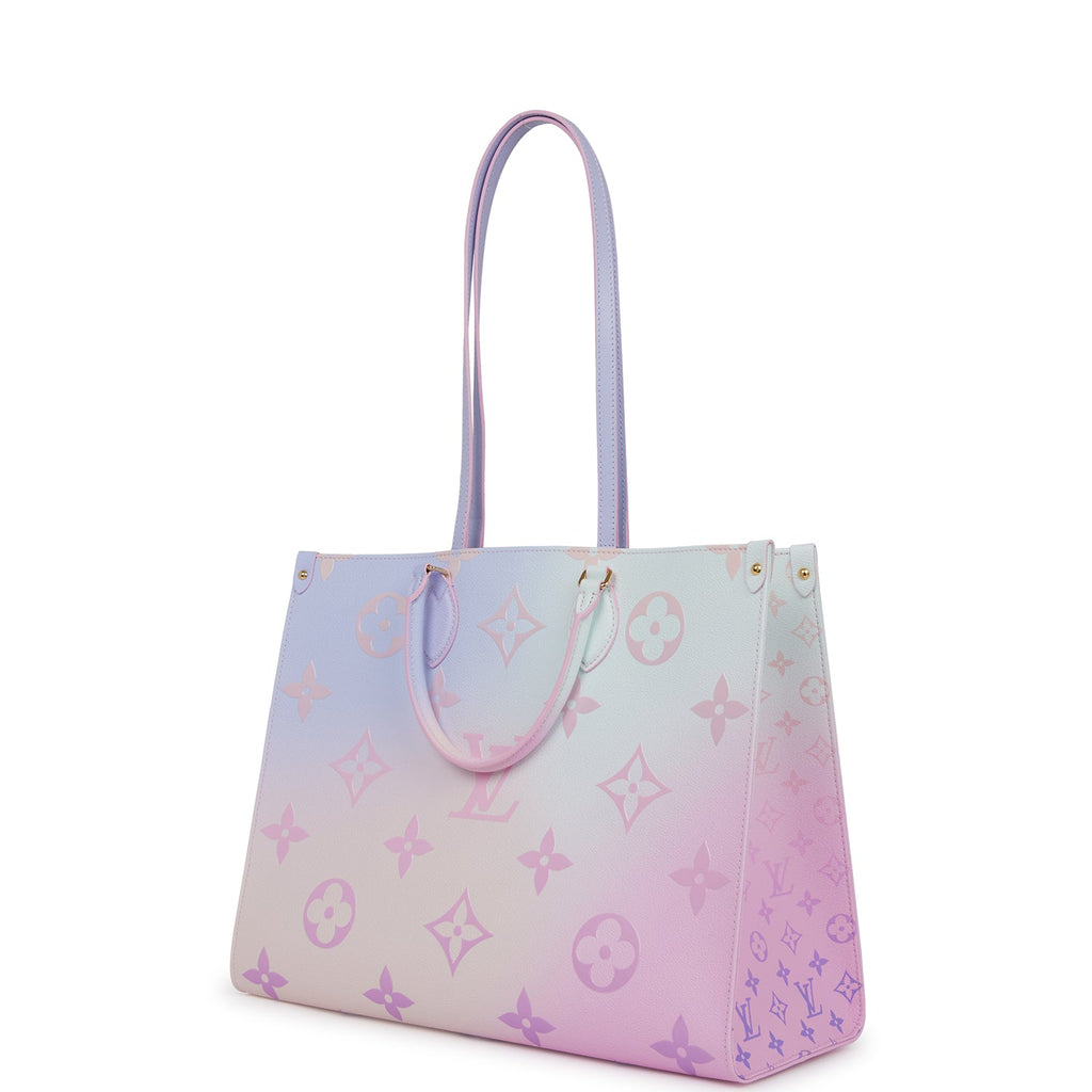 Louis Vuitton Neverfull MM Sunrise Pastel in Coated Canvas with Gold-tone -  US